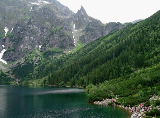 File:Morskie Oko - Marine Eye is the largest and fourth deepest lake in  the Tatra Mountains. - panoramio (4).jpg - Wikimedia Commons