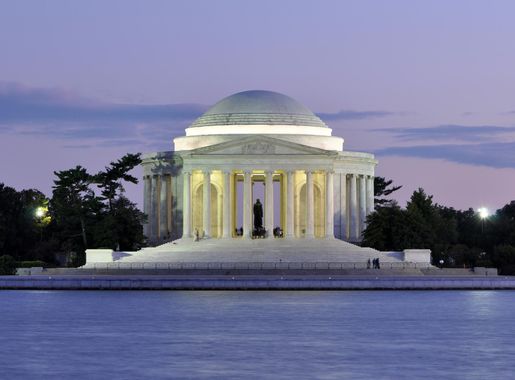 File:Jefferson Memorial At Dusk 1.jpg - Wikipedia