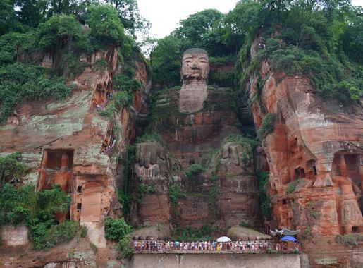Free Images : village, jungle, tourism, place of worship, ruins, monastery,  chengdu, china, wadi, archaeological site, unesco world heritage site,  hindu temple, historic site, leshan giant buddha, ancient history 4912x3264  - -
