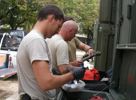 Security inspections essential in bringing home personnel, equipment >  Moody Air Force Base > Display
