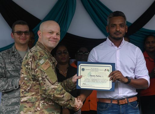 New Horizons ophthalmology teams give 262 Guyanese the gift of sight > Air  Force Medical Service > Display