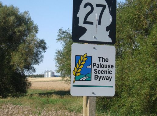 File:WA-27 and Palouse Scenic Byway shield, Tekoa.jpg - Wikimedia Commons