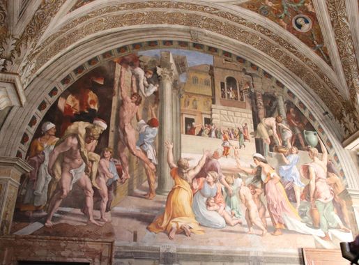 File:Fire in the Borgo by Raphael, Raphael Rooms, Vatican Museum  (48466162676).jpg - Wikimedia Commons