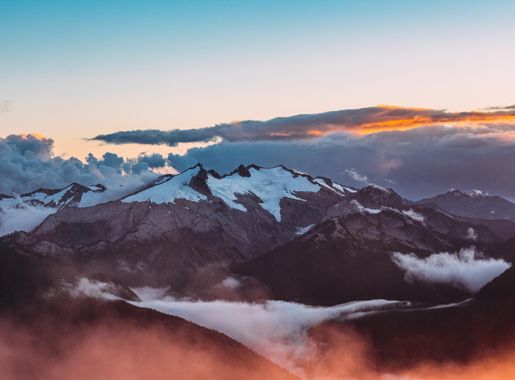 File:Snowy mountains at dusk (Unsplash).jpg - Wikimedia Commons