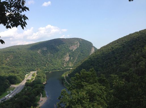 File:2013-08-20 15 11 52 View east towards Mount Tammany and the Delaware  Water