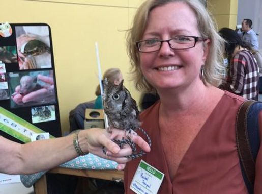 Iris the Owl, Texas Wildlife Rehabilitation Center - Photo