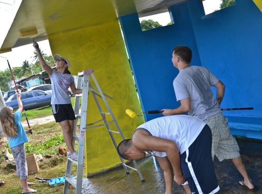 Let's paint the town “Blue”