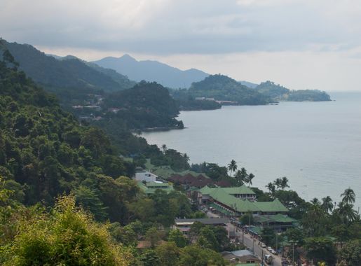 File:Panoramic view of the west coast of Ko Chang, Thailand.jpg - Wikimedia  Commons