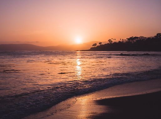 Free Images : landscape, sea, coast, nature, sand, ocean, horizon, sky,  sun, sunrise, warm, sunlight, morning, shore, dawn, summer, vacation,  travel, seaside, dusk, evening, orange, reflection, red, relax, paradise,  palm, peaceful, bay,