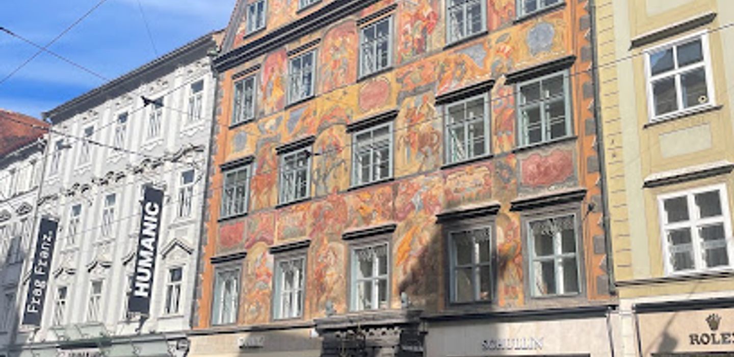 Gemaltes Haus
