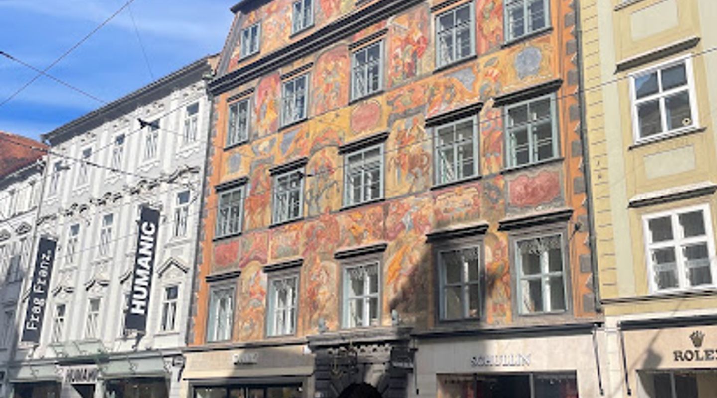 Gemaltes Haus