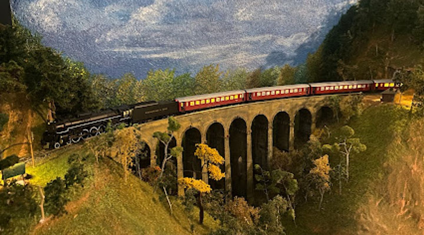 The Turnout Model Railway layout in Seeduwa, Sri Lanka