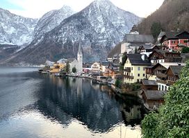 Hallstatt viewpoint & church.