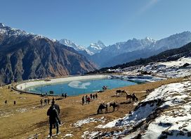 Auli Trekking Route Point 1