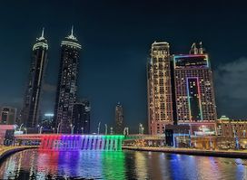Dubai Waterfall