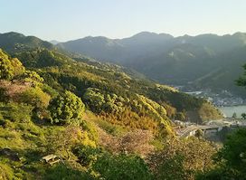 National Natural Monument Onigajō Cliff.