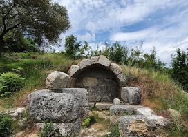 Monumental tomb of the ancient settlement of Persqop