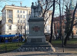 Jadwiga and Jagiello Monument
