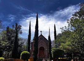 Maqueta de la zona de monumentos históricos de la ciudad de Santiago de Querétaro