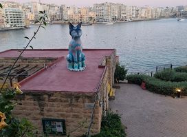 Cat Statue by Matthew Pandolfino