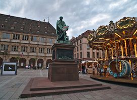 Statue de Johannes Gutenberg