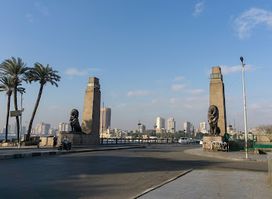 Qasr Al-Nil Statues