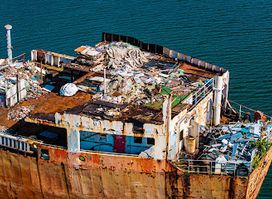 Barco abandonado