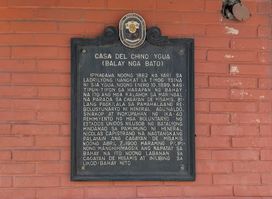Casa del Chino Ygua Historical Marker