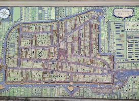 Keramieken Kaart van Delft