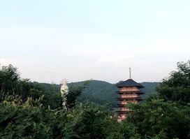 Dai Kannon of Kita no Miyako park