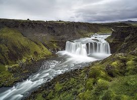 Axlafoss waterfall