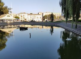 Leontovych сentral park of Vinnytsia