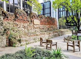 Roman London Wall (St Alphage Garden Section)