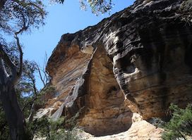 Wind Eroded Cave Lookout