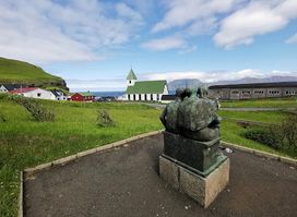 Minnisvarðin í Gjógv
