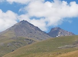 large waterfall in Aragats
