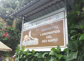 Geositio "Laberintos del rio Napo"