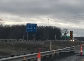 E.S.T./C.S.T. Time Zone Sign