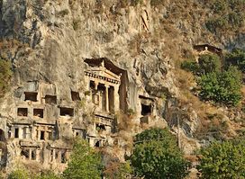 Amyntas Rock Tombs