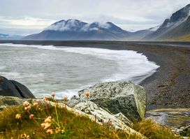Hvalnes Nature Reserve Beach