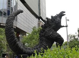 Godzilla Statue