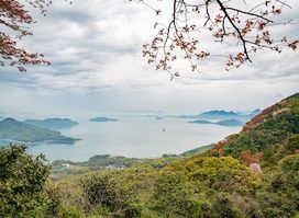 Mt. Shiude Observation Deck 紫雲出山山頂展望台
