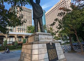 Jose P. Laurel Monument and Jose P. Laurel Historical Marker