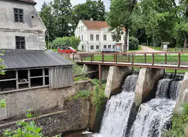 Alekšupīte waterfall