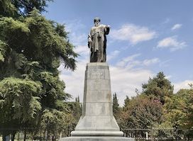 Rudaki Statue