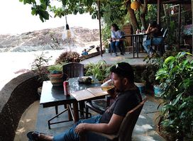 Wonderful Gokarna Om Beach - Uttara Kannada District, Karnataka, India