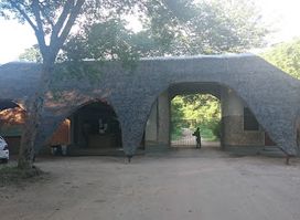 Liwonde National Park Main Entrance Gate