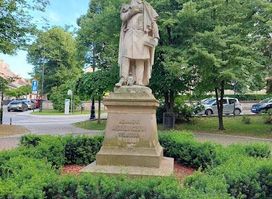 The monument of Adam Mickiewicz