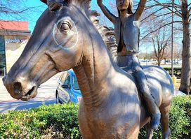 Cowboy Statue