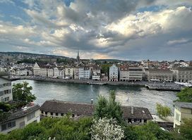 Helvetia Statue, Lindenhof, Zurich.
